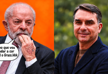 Datafolha: Flávio aparece à frente de Lula no DF, com 49% a 43% no segundo turno